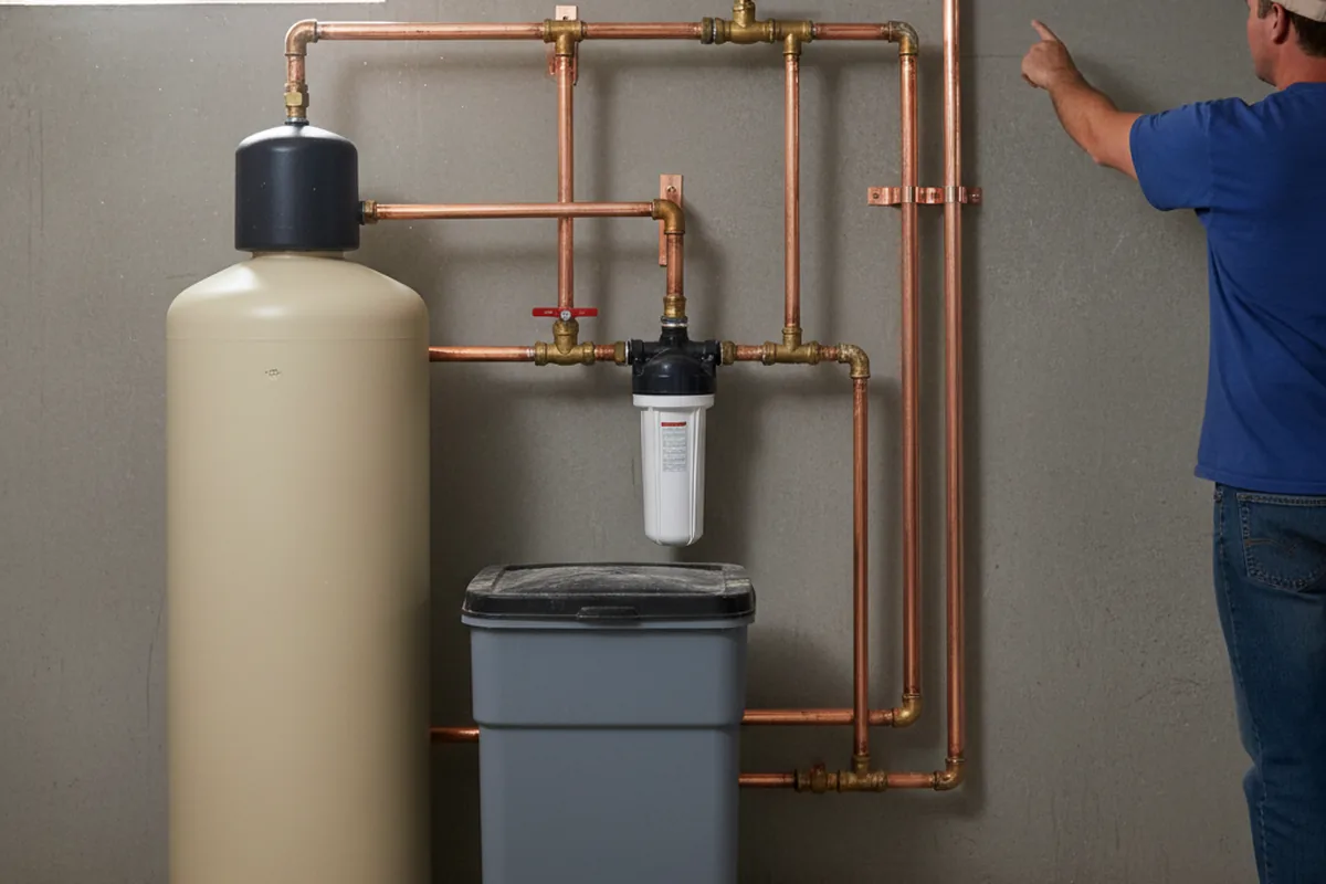 Whole-house water treatment system installed in Tipton